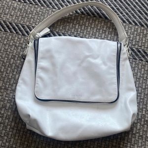 White purse